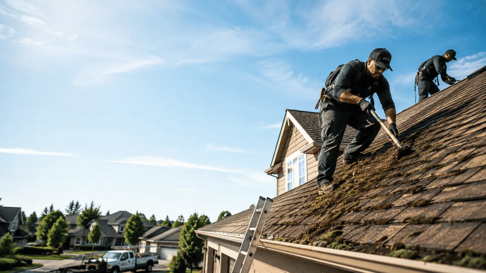 Roof Moss Removal in Clayton, NJ near me